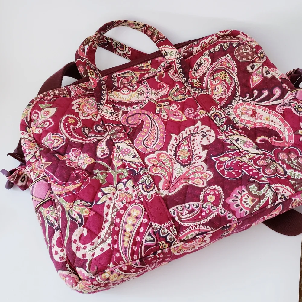Vera Bradley Paisley Print Laptop Bag